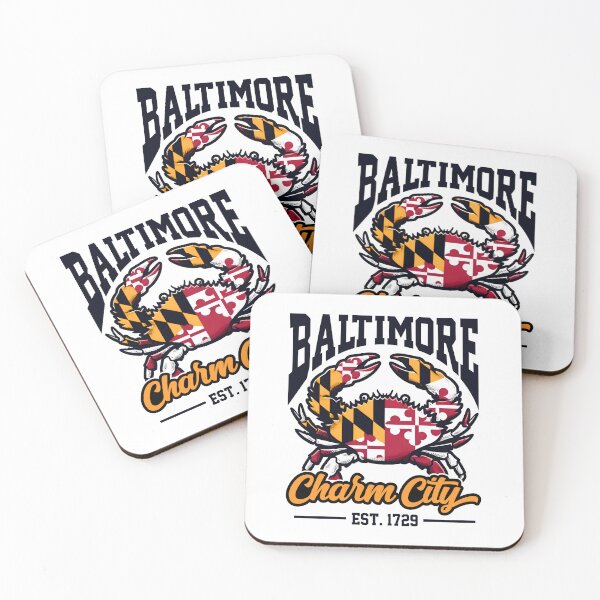 Item preview, Baltimore Charm City Crab designed and sold by DetourShirts.