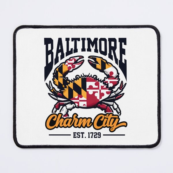 Item preview, Baltimore Charm City Crab designed and sold by DetourShirts.