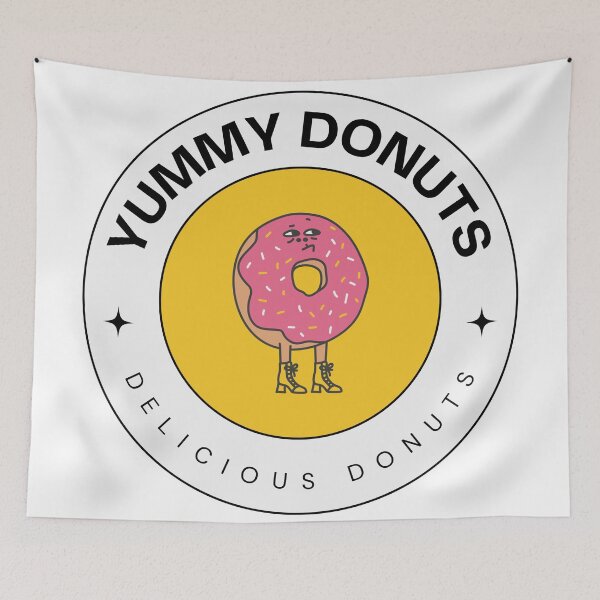 Item preview, Yummy Delicious Donuts designed and sold by DMBGdesigns.