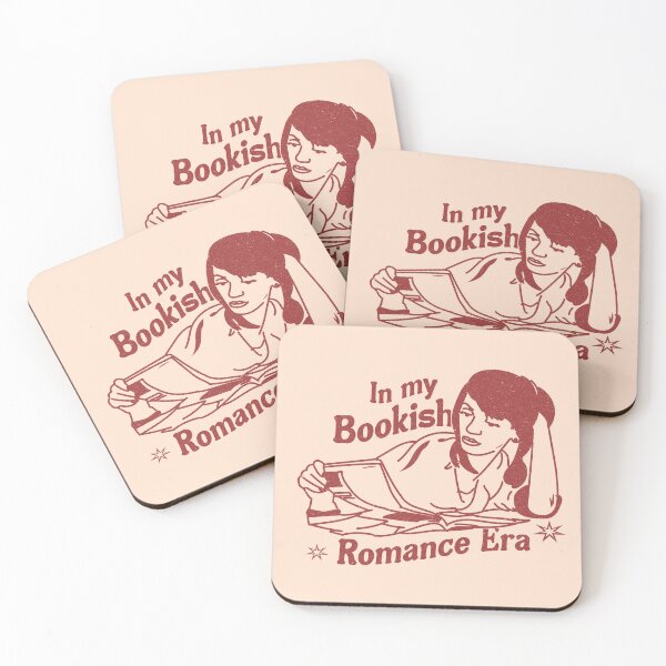 Item preview, IN MY BOOKISH ROMANCE ERA- Valentine's Day Gift For Booklovers designed and sold by The Bookworm Store.