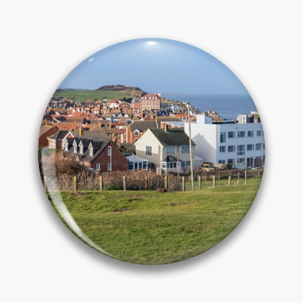 Item preview, The coastal town of Sheringham from Beeston Bump designed and sold by yackers1.