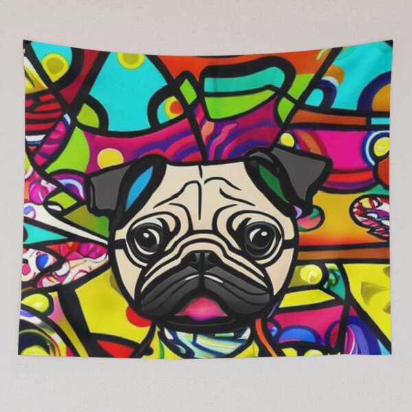 Item preview, The Pug designed and sold by cfbennettmedia.