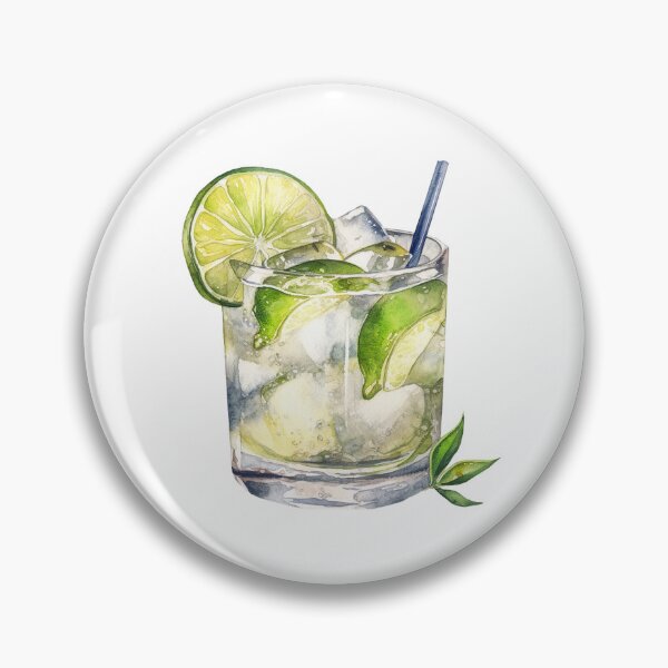 Item preview, Water color drawing of an italian mule cocktail designed and sold by LazyOtterPrints.