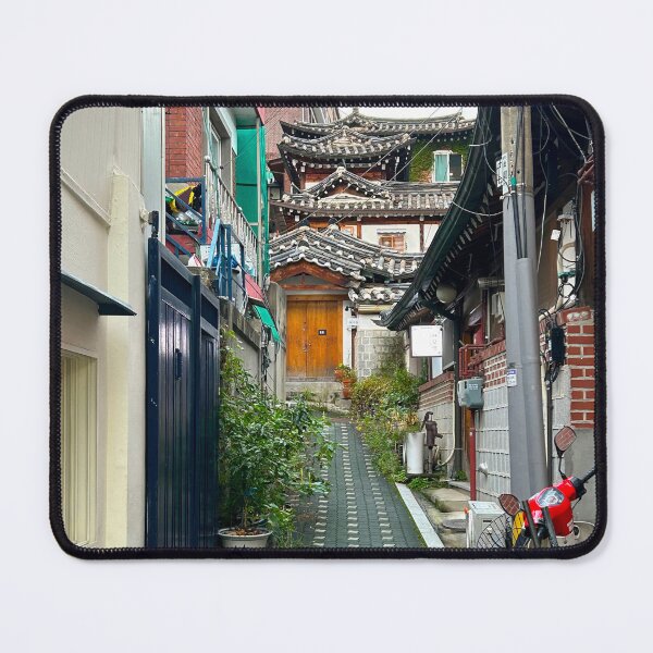 Item preview, Bukchon Hanok Village Alley | Seoul Street Photography designed and sold by YemmyZImages.