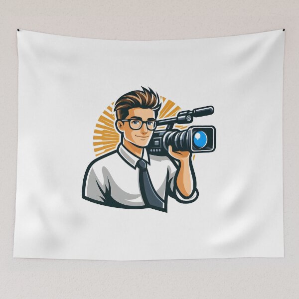 Item preview, I am professional videographer and i am passionate  designed and sold by vectorillus.