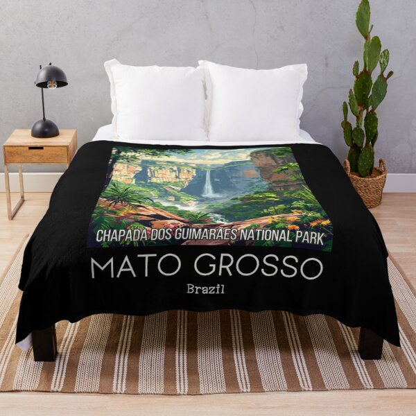 Item preview, A Vintage Travel Illustration of Chapada dos Guimarães National Park - Mato Grosso - Brazil designed and sold by GoodOldVintage.