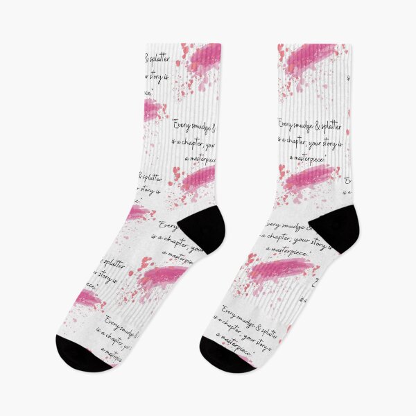Item preview, "Every smudge is a chapter; your story is a masterpiece." designed and sold by Inspiretouplift.