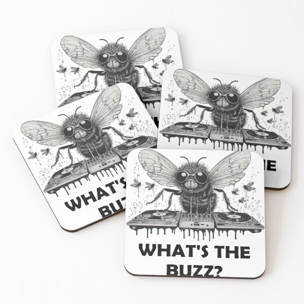 Item preview, DJ Dope Fly What's The Buzz designed and sold by retromodgod.