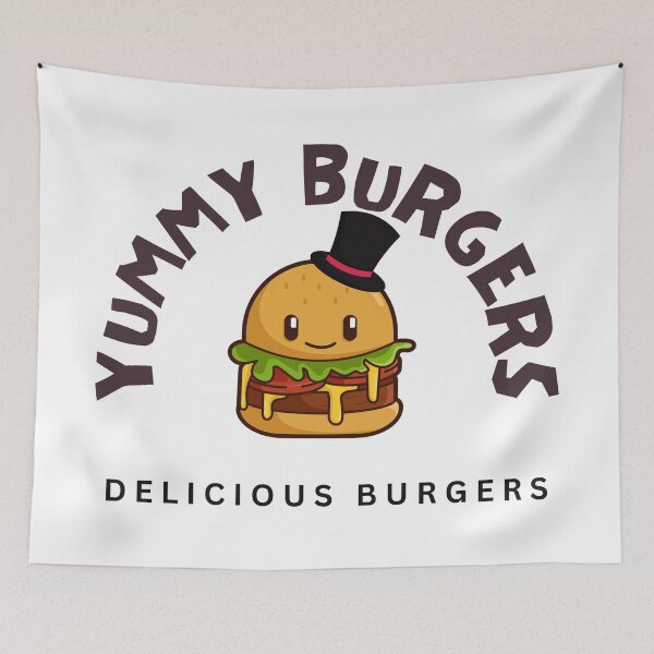 Item preview, Yummy Delicious Burgers designed and sold by DMBGdesigns.