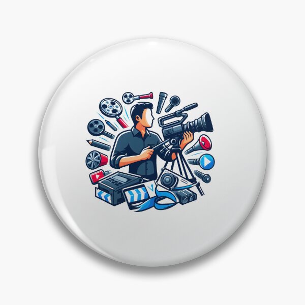 Item preview, I am professional videographer and i am passionate  designed and sold by vectorillus.