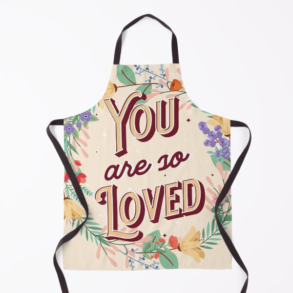 Item preview, You Are So Loved with Floral Wreath designed and sold by jmariemdesigns.