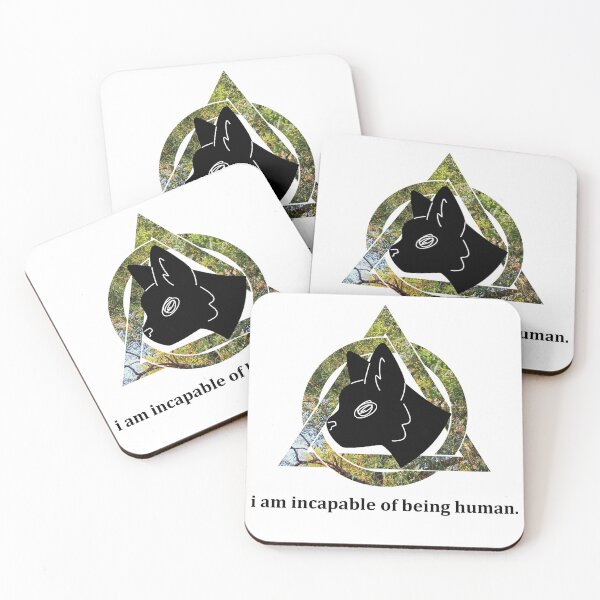 Item preview, 'i am incapable of being human' cat therian designed and sold by Omnyxis.
