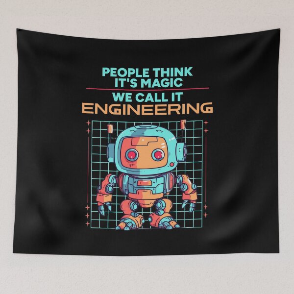 Item preview, Robotics Engineer designed and sold by RockBeeDesigns.