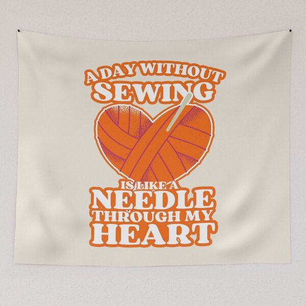Item preview, A Day Without Sewing | For Sewing Enthusiasts designed and sold by McThingummy.