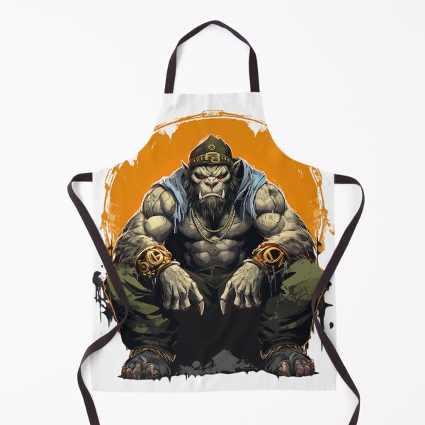Item preview, Orcish Gangster Kingpin designed and sold by GruumchsGoods.