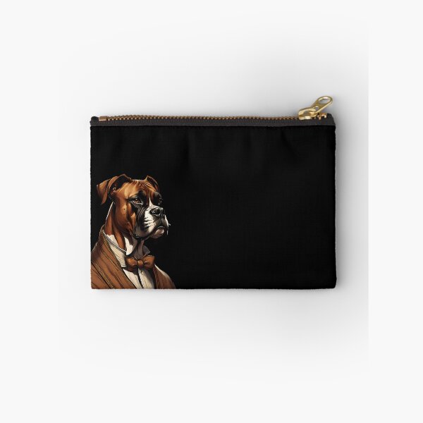 Item preview, Elegant Boxer Dog Portrait Minimalist Pet Art designed and sold by ChicTrendz.