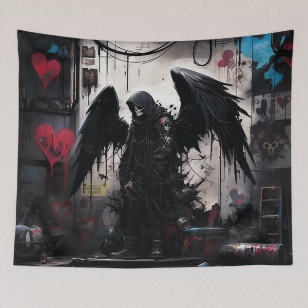 Item preview, Winged Skeleton designed and sold by Dawn van Doorn.