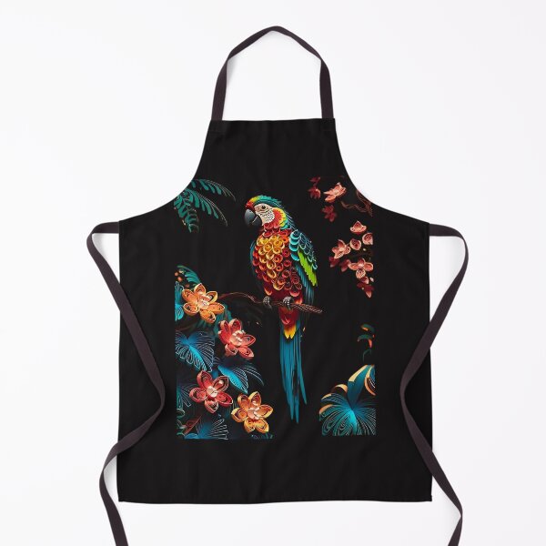 Item preview, Vibrant Wings: Parrot Paper Craft Delight designed and sold by Wonder Pixel Studio.