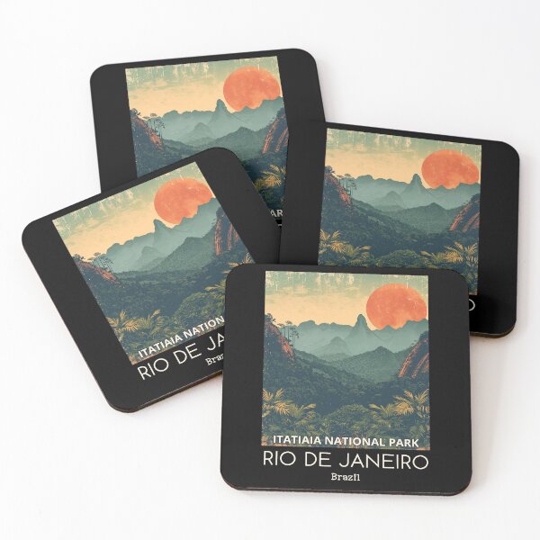 Item preview, A Vintage Travel Illustration of Itatiaia National Park - Rio de Janeiro -  Brazil designed and sold by GoodOldVintage.