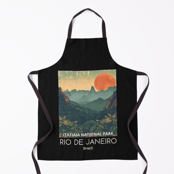 Item preview, A Vintage Travel Illustration of Itatiaia National Park - Rio de Janeiro -  Brazil designed and sold by GoodOldVintage.