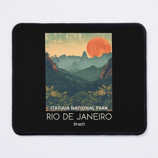 Item preview, A Vintage Travel Illustration of Itatiaia National Park - Rio de Janeiro -  Brazil designed and sold by GoodOldVintage.