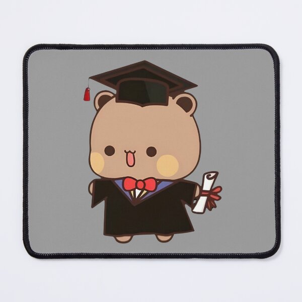 Artikelvorschau, DuDu Brownie Bear hat seinen Master-Abschluss gemacht❤️ entworfen und verkauft von Pandety.