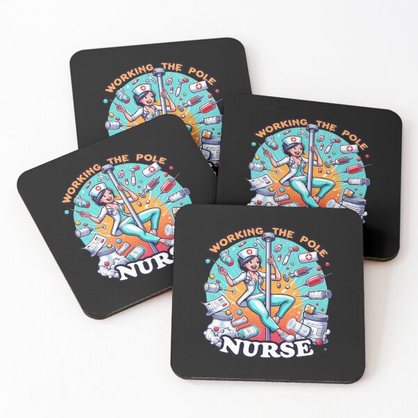 Item preview, Working the pole nurse designed and sold by Print_Fuse.