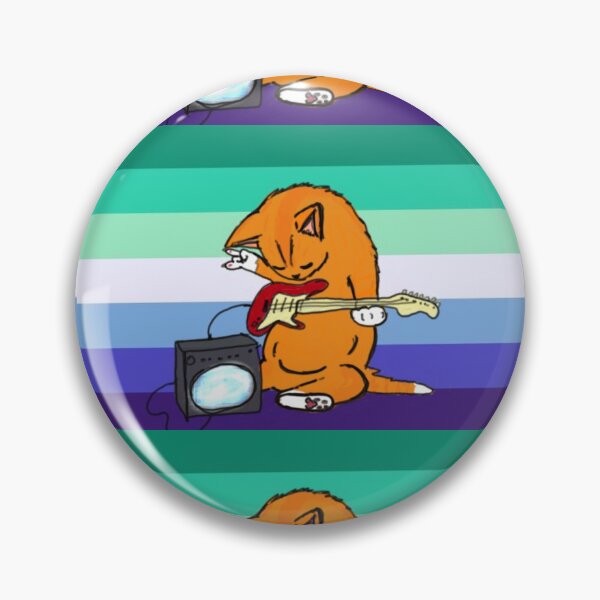 Aperçu de l'œuvre Chat drapeau gay créée et vendue par Maxstill.