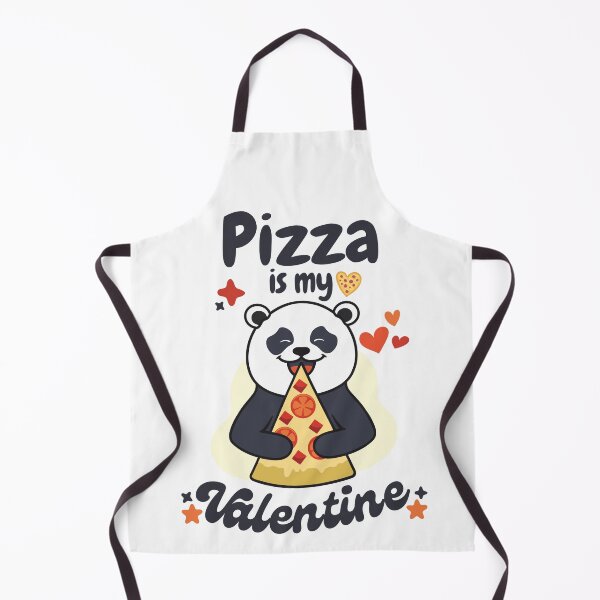 Item preview, kawaii panda | pizza is my valentine designed and sold by DrMerlin.