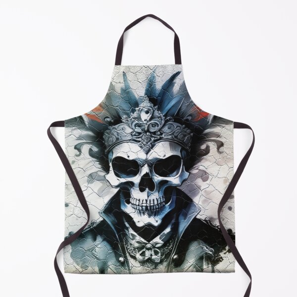 Item preview, Watercolor punk death mask. designed and sold by MirBer.