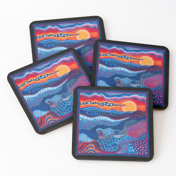 Item preview, Abstract Indigenous Modern Art designed and sold by Yogimeister.