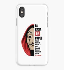 Money Heist iPhone Case