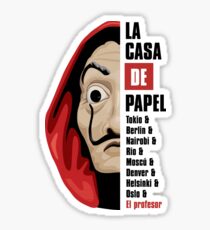 Money Heist Sticker
