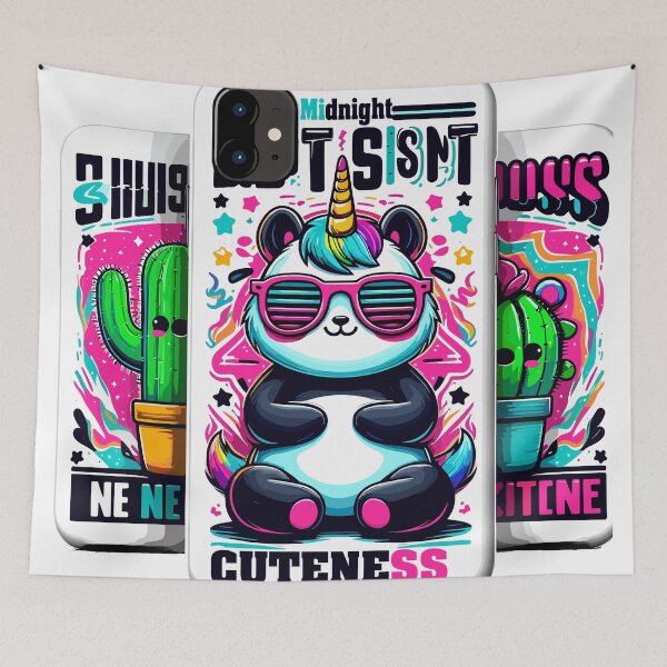 Artikelvorschau, Panda auf dem iPhone – Cooles und modisches Design entworfen und verkauft von diegomenjivar92.