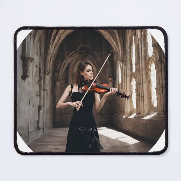 Item preview,  Beautiful violinist in the castle - sticker designed and sold by LTI-Stickers.