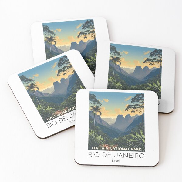 Item preview, A Vintage Travel Illustration of Itatiaia National Park - Rio de Janeiro -  Brazil designed and sold by GoodOldVintage.