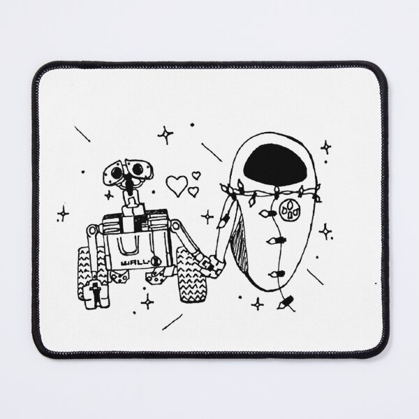 Item preview, Wall-e & Eve Falling in Love designed and sold by rede-finedesign.