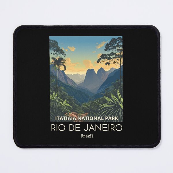 Item preview, A Vintage Travel Illustration of Itatiaia National Park - Rio de Janeiro -  Brazil designed and sold by GoodOldVintage.