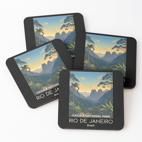 Item preview, A Vintage Travel Illustration of Itatiaia National Park - Rio de Janeiro -  Brazil designed and sold by GoodOldVintage.
