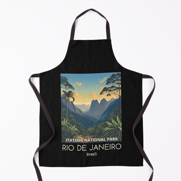 Item preview, A Vintage Travel Illustration of Itatiaia National Park - Rio de Janeiro -  Brazil designed and sold by GoodOldVintage.