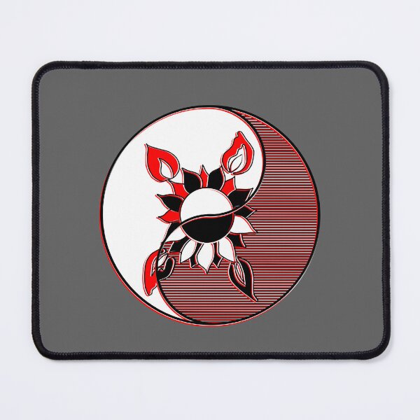 Item preview, yin yang balance harmony design eastern philosophy flower designed and sold by 4rpixs.