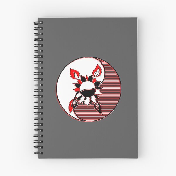 Item preview, yin yang balance harmony design eastern philosophy flower designed and sold by 4rpixs.