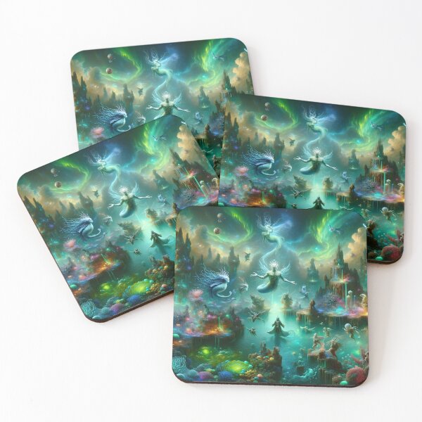 Item preview, Ethereal Nymphs of the Galactic Lagoon designed and sold by shadowpalette.