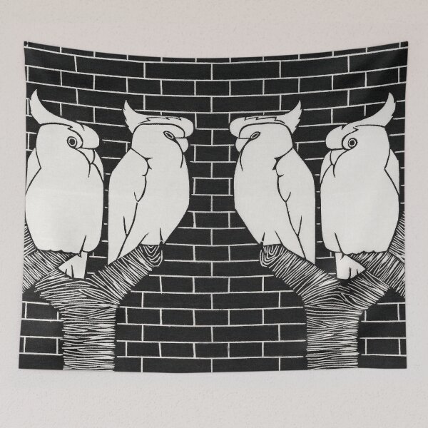 Item preview, beautiful canaries, woodcut designed and sold by Mauswohn.