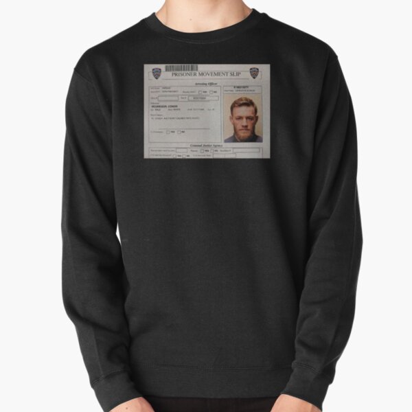 Conor McGregor Mugshot Sweatshirt épais