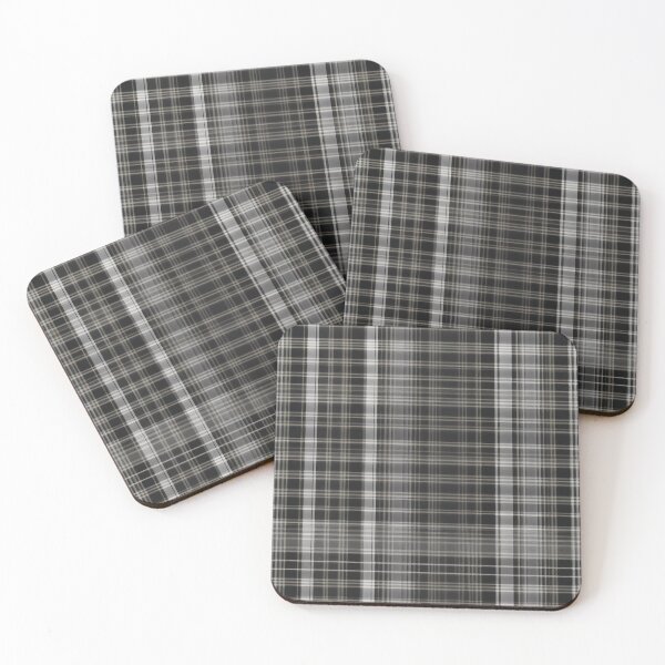 Item preview, Black & White Tartan designed and sold by Zenvo.