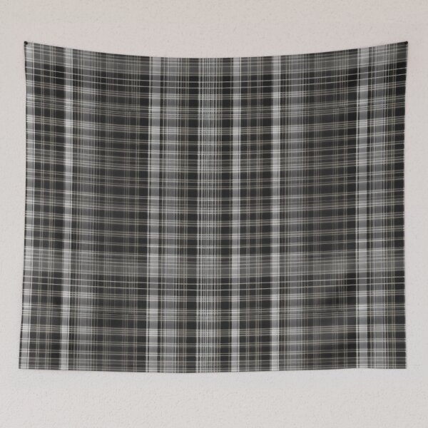 Item preview, Black & White Tartan designed and sold by Zenvo.