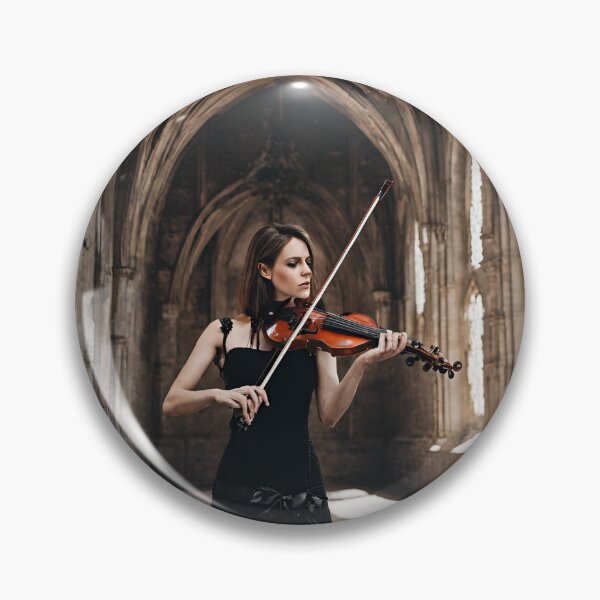 Item preview, Beautiful violinist In the castle designed and sold by LTI-Stickers.