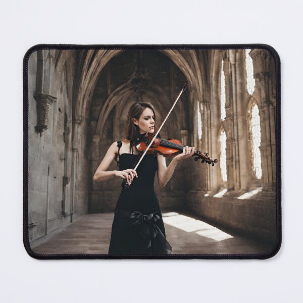 Item preview, Beautiful violinist In the castle designed and sold by LTI-Stickers.