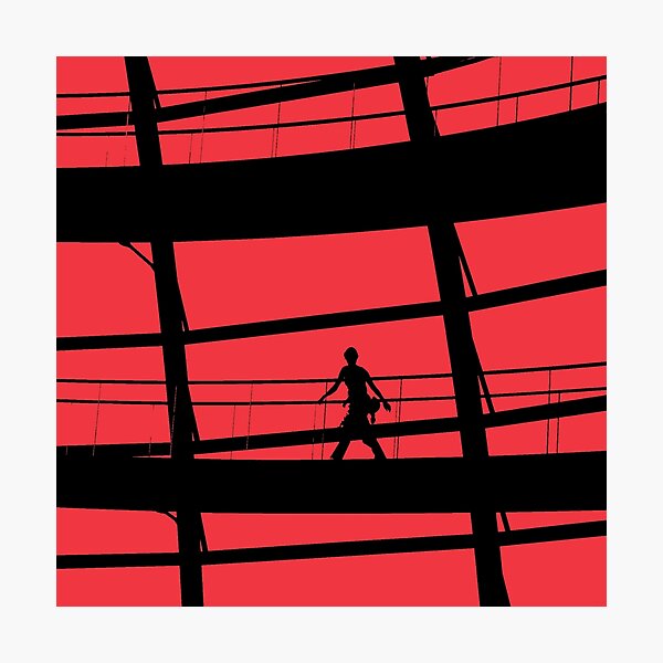 Red Square Photographic Print